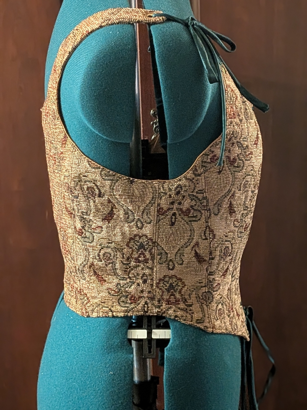 Renfaire Inspired Corset/Boned Bodice - Picture 3 of 6